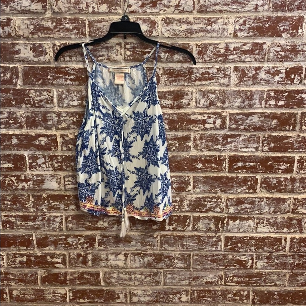Floral tank top